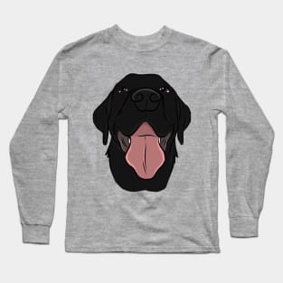 Happy Black Lab Long Sleeve T-Shirt